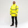 Hi-Vis Parka Jacket Yellow-X Large
