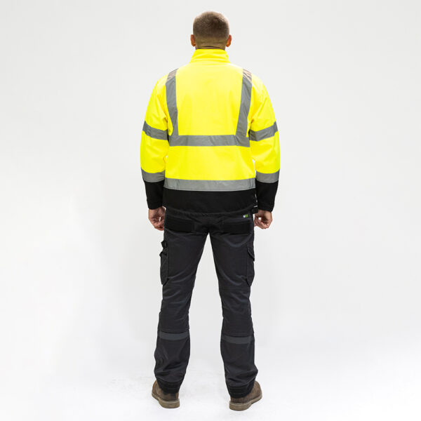 HVSJ4XL_w3.jpg Hi-Vis Softshell Jacket Yellow-XXXX Large