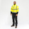 Hi-Vis Softshell Jacket Yellow-Large