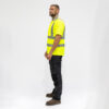 Hi-Vis Polo S/SLEEVE Yellow-X Large