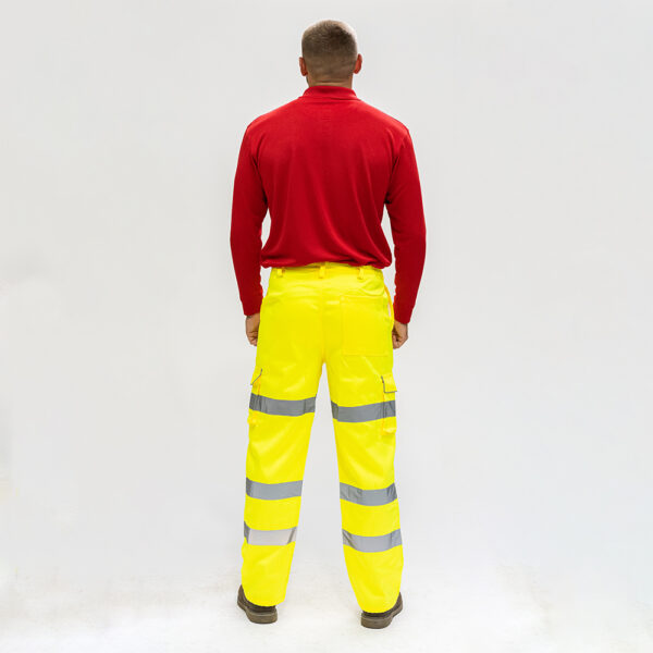 HVTRSXXL_w3.jpg Hi-Vis Exec Trousers Yellow-XX Large
