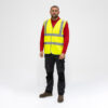 Hi-Vis Vest Yellow-Medium