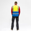 Hi-Vis Vest Yellow & Blue-Large