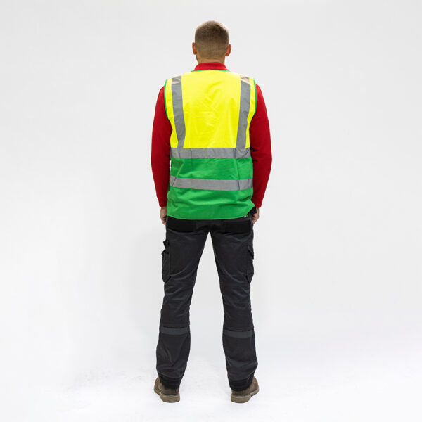 Hi-Vis Vest Yellow & Green-XXX Large