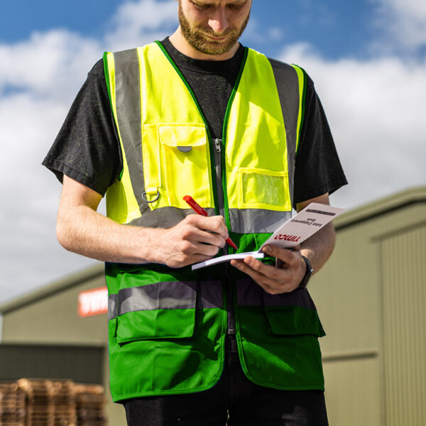 Hi-Vis Vest Yellow & Green-XXX Large