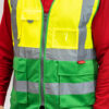Hi-Vis Vest Yellow & Green-X Large