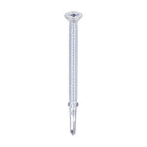 Stacked from 10 images. Method=B (R=8,S=4) WingTip Screw S/DRILL No4 Zinc-5.5 x 85