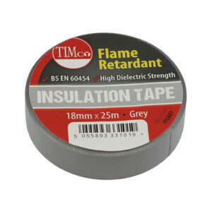 PVC Insulation Tape Grey-25m x 18mm