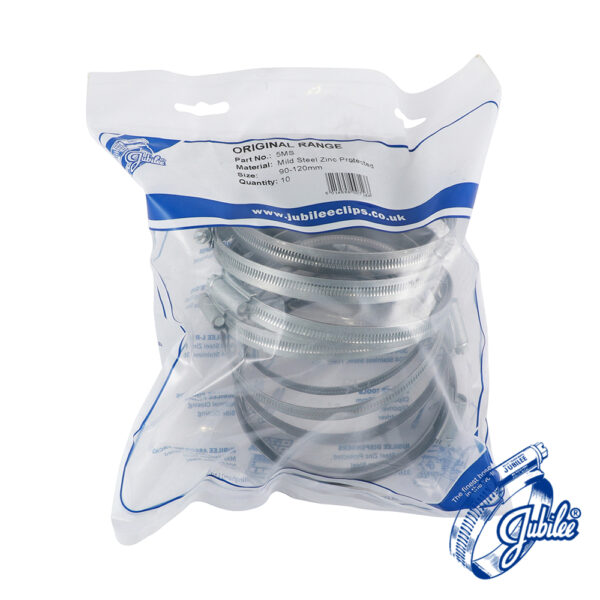 Jubilee Clip Mild Steel-90 - 120mm