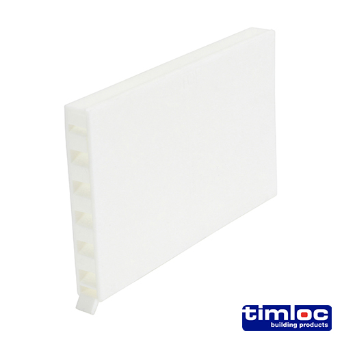 Stacked from 6 images. Method=B (R=8,S=4) Cavity Wall Weep Vent White-65 x 10 x 100