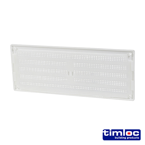 Louvre Grille Vent F/Scr White-260 x 104