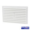 Louvre Grille Vent F/Scr White-260 x 170