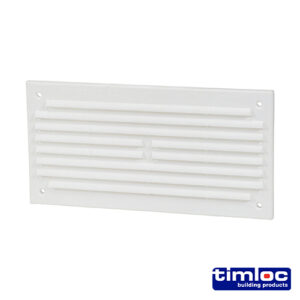 Louvre Mini Vent Fly Scr White-166 x 85