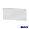Louvre Mini Vent Fly Scr White-166 x 85