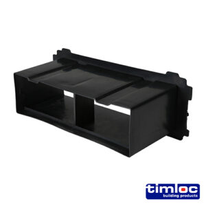 Thro-Wall Cav Sleeve Ext Black-229 x 76