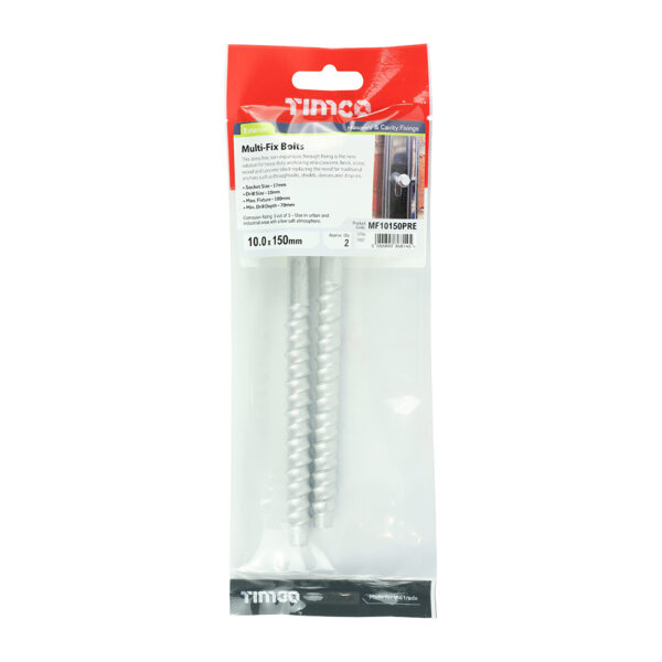 Multi-Fix Bolt Hex Head-10.0 x 150