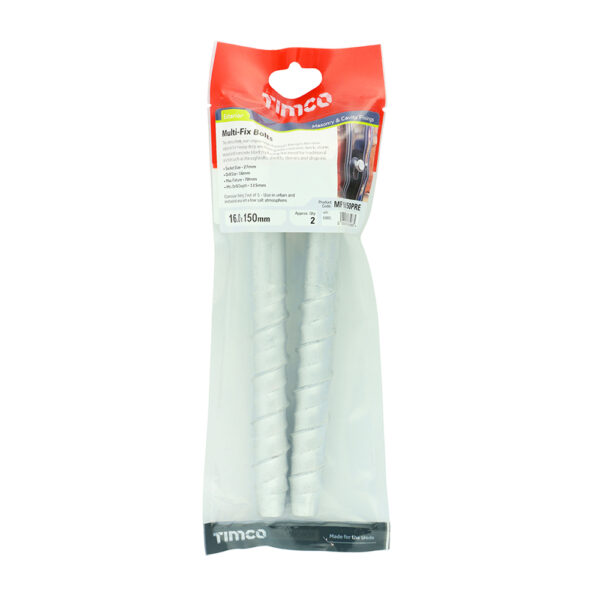 Multi-Fix Bolt Hex Head-16.0 x 150