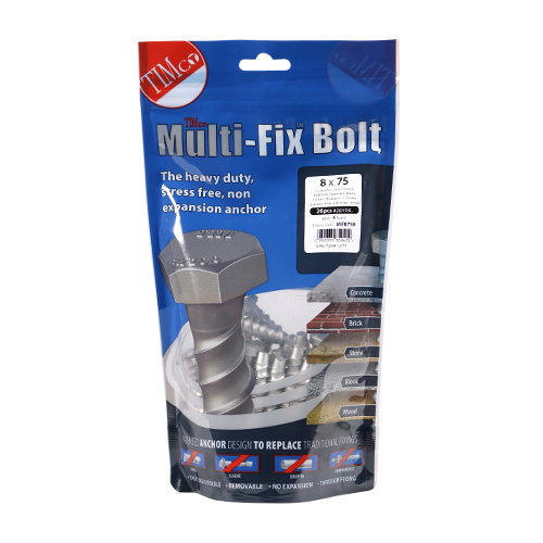 Multi-Fix Bolt Hex Head-8.0 x 75