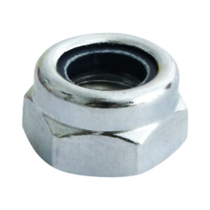 T Nylon Nut DIN 985 - BZP-M8
