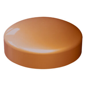 Two Piece Screw Cap - Oak-To Fit 3.5 to 4.2 Screw