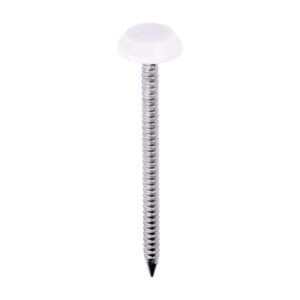 Polymer Headed Nail CREAM-50mm
