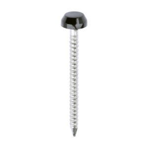 Polymer Headed Pin BLACK-30mm