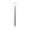 Polymer Headed Pin WHITE-30mm