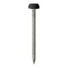 Polymer Headed Pin - Black-40mm