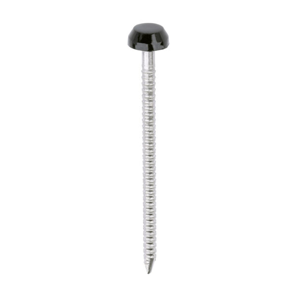 Polymer Headed Pin BLACK-40mm