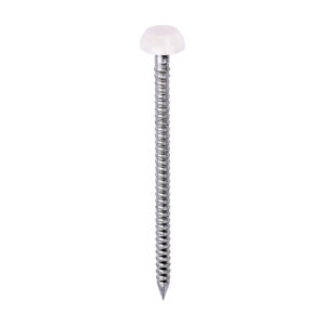 Polymer Headed Pin CREAM-40mm