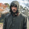 Rain Jacket & Trousers - Green-Medium