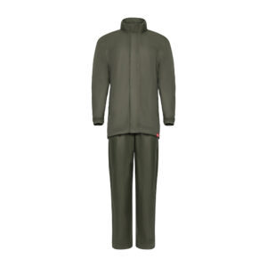 Rain Jacket & Trousers - Green-X Large