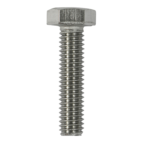 Set Screws DIN 933 A2 SS-M6 x 40