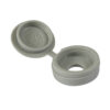 SHCCGREYP_w1.jpg Small Hinged Screw Cap -L Grey-To fit 3.0 to 4.5 Screw