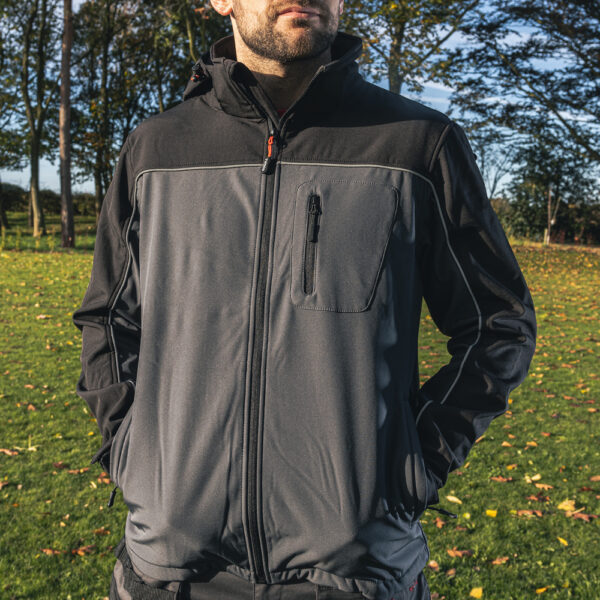SSJ1201L_w4.jpg Softshell Jacket Black-Large