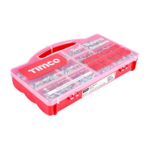 S/Tapping Screw MixedTray Zinc-1,305pcs