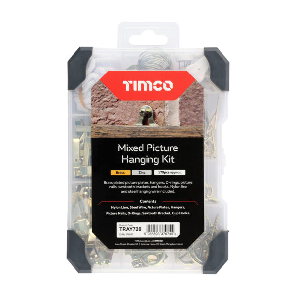 Stacked from 6 images. Method=B (R=8,S=4) Mix Picture Hanging Kit-179pcs