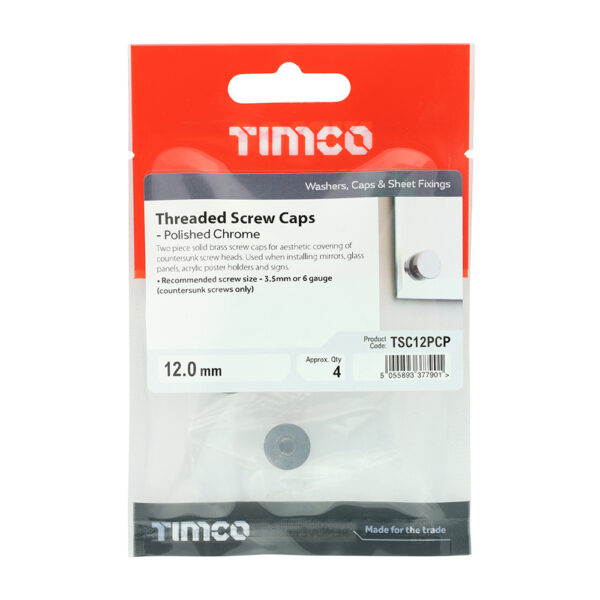 TSC12PCP_w2.jpg Threaded Screw Cap POL Chrome-12mm