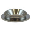 Threaded Screw Cap SAT Chrome-16mm