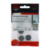 Threaded Screw Cap POL Chrome-18mm