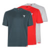 ShortSleeve Trade T-Shirt Pack-X Large (Grey/Red/Green)