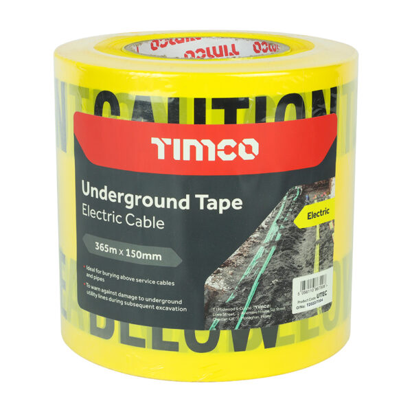 Underground Tape - Elec Cable-365m x 150mm