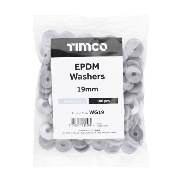 EPDM Galvanised Washer-19mm