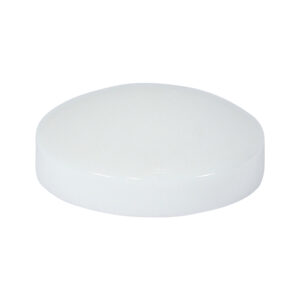 Two Piece Screw Cap - White-To fit 3.5 to 4.2 Screw