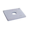 Square Plate Washer - BZP-M8 x 40 x 40 x 5