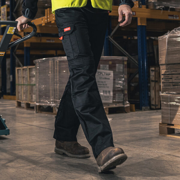 Yardsman Trousers - Black-W32 L32