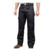 Yardsman Trousers - Black-W40 L32