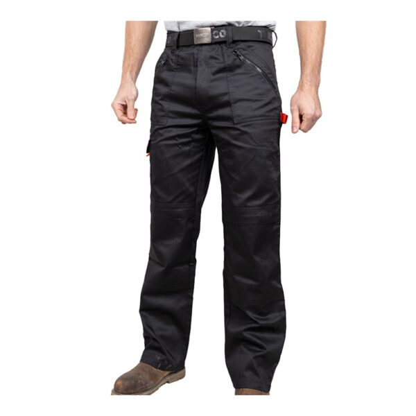 Yardsman Trousers - Black-W40 L32