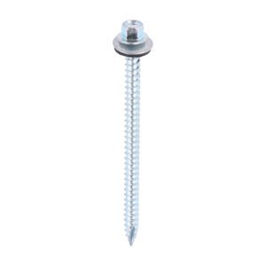 Hex Screw W16 Slash Zinc-6.3 x 100