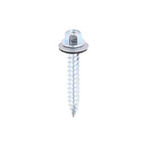 Hex Screw W16 Slash Zinc-6.3 x 45
